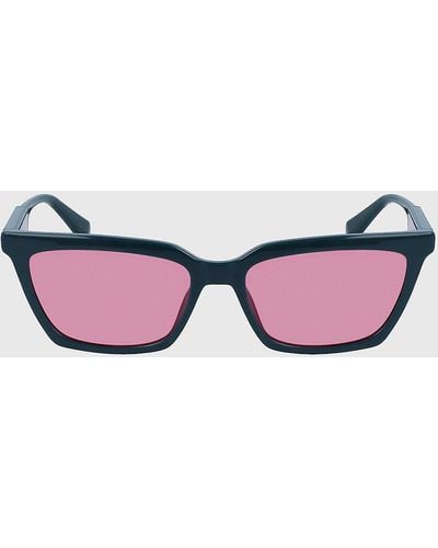 Calvin Klein Cat Eye Sunglasses Ckj23606s - Pink