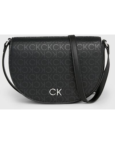 Calvin Klein Logo Crossbody Bag - Black