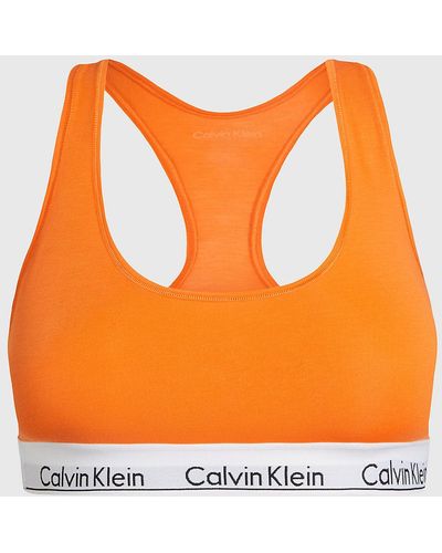 Calvin Klein Bralette - Modern Cotton - Orange