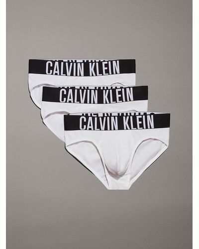 Calvin Klein 3 Pack Briefs - Intense Power - Grey