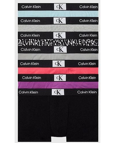 Calvin Klein 7er-Pack Shorts - CK96 - Schwarz