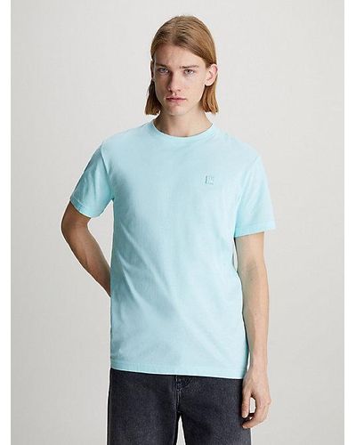 Calvin Klein Monogram T-shirt - Blauw