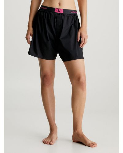 Calvin Klein Short de pyjama - CK96 - Noir