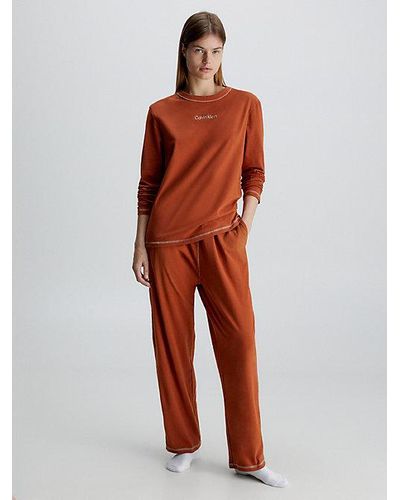 Calvin Klein Set de regalo de pijama - Future Shift - Naranja