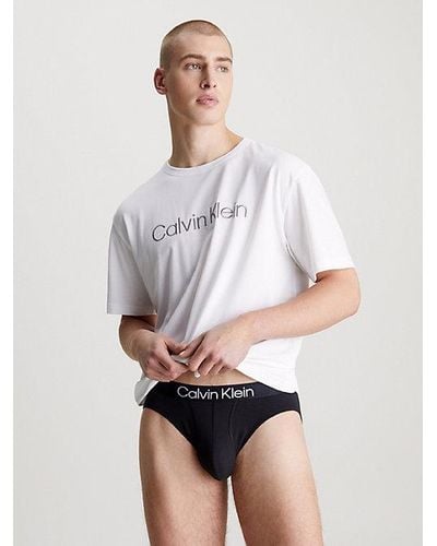 Calvin Klein Pyjama-Top - Pure - Weiß