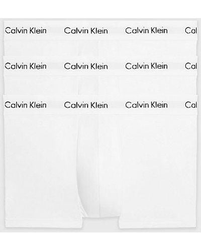 Calvin Klein 3-pack Heupboxers - Cotton Stretch - Wit