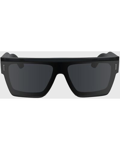 Calvin Klein Lunettes de soleil carrées CK24502S - Noir