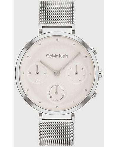 Calvin Klein Horloge - Minimalistic T-bar - Grijs