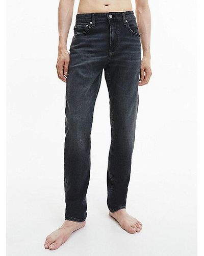 Calvin Klein Slim Tapered Jeans - - Black - Men - 3332 - Blauw