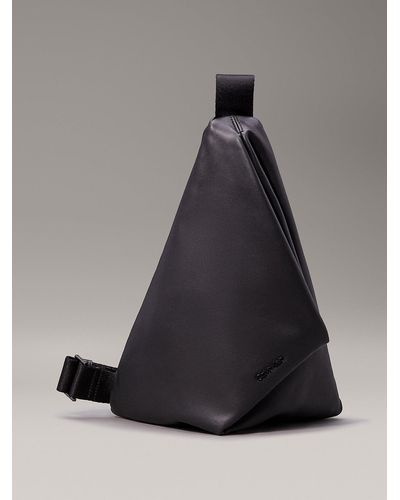 Calvin Klein Sac harnais en bandoulière - Noir