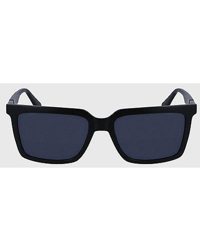 Calvin Klein Gafas de sol cuadradas CKJ23659S - Azul