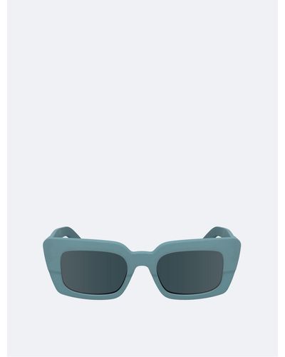 Calvin Klein Naturals Modern Butterfly Sunglasses - Blue