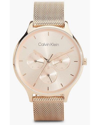 Calvin Klein Horloge - Timeless Multifunction - Naturel