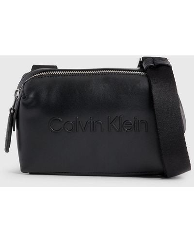 Calvin Klein Sac en bandoulière recyclé - Noir