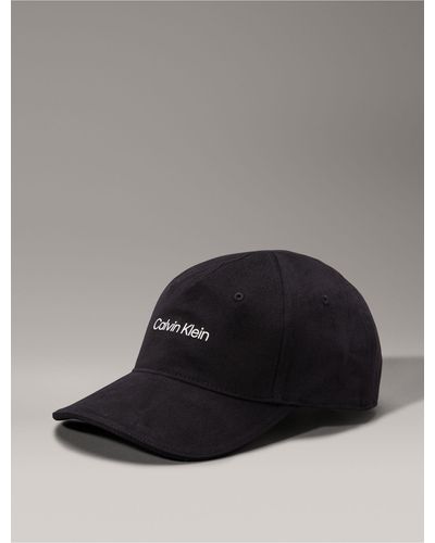 Calvin Klein Logo Embroidery Baseball Cap - Black