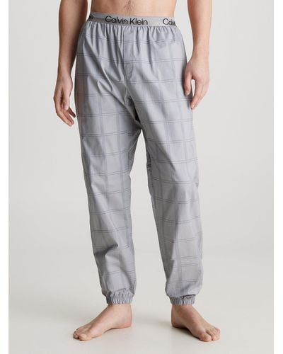 Calvin Klein Pyjama Trousers - Modern Structure - Grey