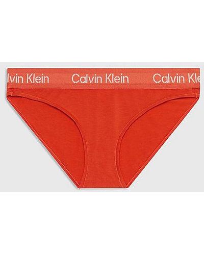 Calvin Klein Slips - Modern Cotton - Rot
