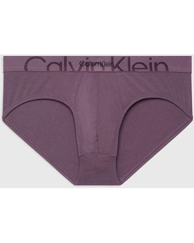 Calvin Klein Briefs - Embossed Icon - Purple