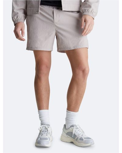 Calvin Klein Ck Sport Future Icon Woven Shorts - Grey