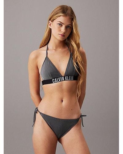 Calvin Klein Triangel Bikini-Top - Intense Power - Braun