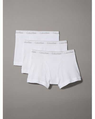 Calvin Klein Cotton Classics 3-pack Trunk - Grey