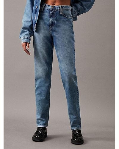 Calvin Klein Mom jeans - Azul