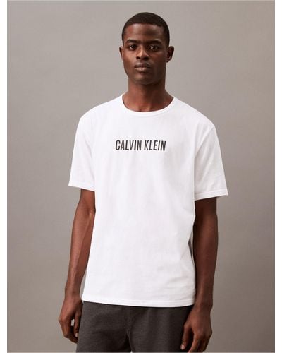 Calvin Klein Lounge T-shirt - Intense Power - White