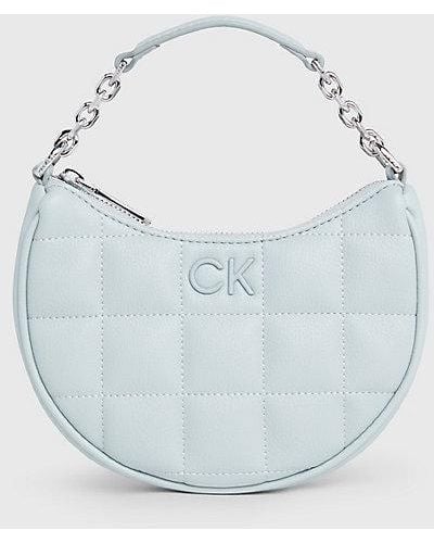 Calvin Klein Gesteppte Mini-Handtasche - Blau