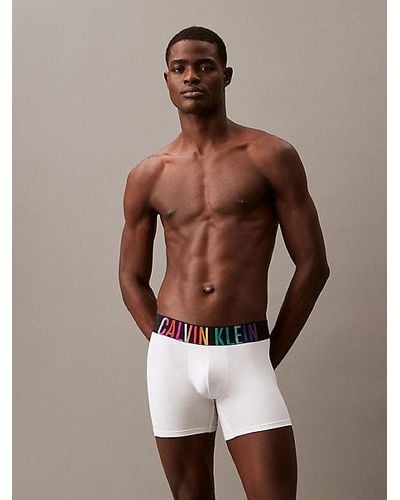 Calvin Klein Bóxers sueltos largos - Intense Power Pride - Marrón