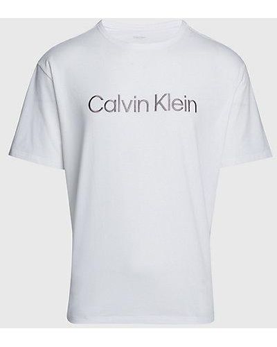 Calvin Klein Top de pijama - Pure - Blanco