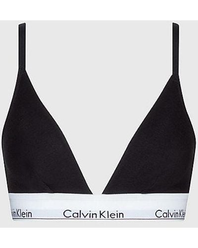 Calvin Klein Sujetador Modern Cotton Triangle - Negro
