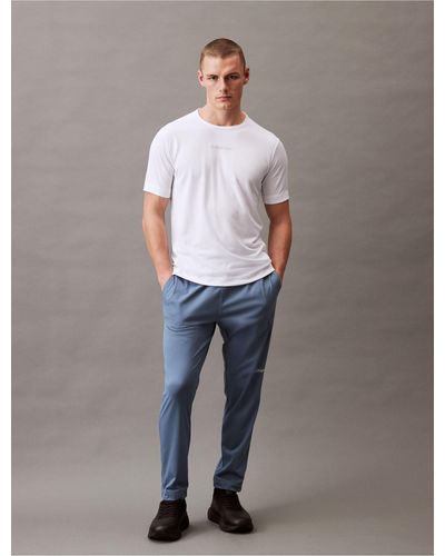 Calvin Klein Modern Sport Tapered Sweatpants - Gray