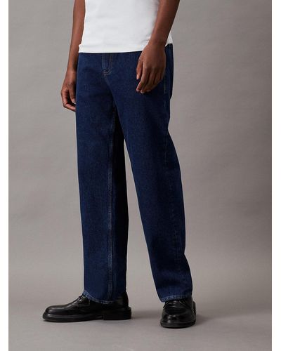 Calvin Klein 90's Straight Jeans - Blue