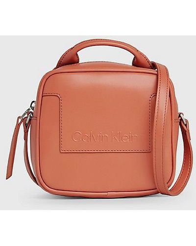 Calvin Klein Bandolera pequeña - Naranja