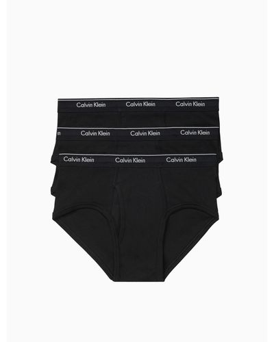 Calvin Klein Cotton Classics 3-pack Brief - Black