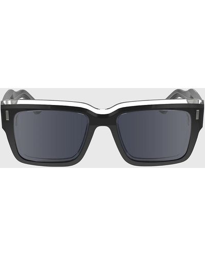 Calvin Klein Rectangle Sunglasses Ck23538s - Blue