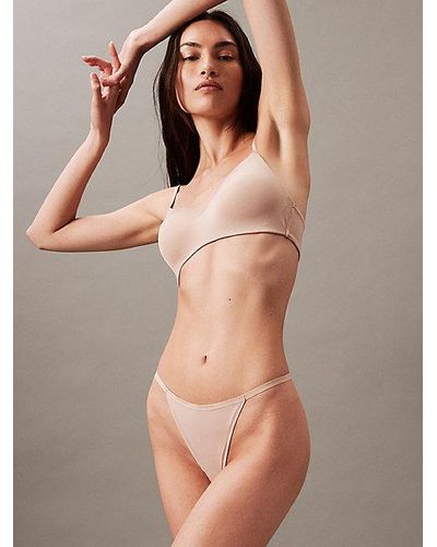 Calvin Klein Bikinislips - Ideal Micro - Bruin