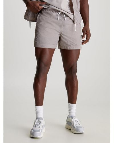 Calvin Klein Short de sport à ceinture double - Multicolore