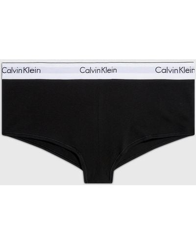 Calvin Klein Caleçon taille haute - Modern Cotton - Noir