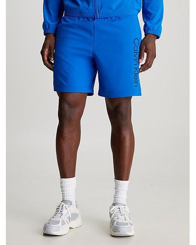 Calvin Klein Kurze Sporthose - Blau