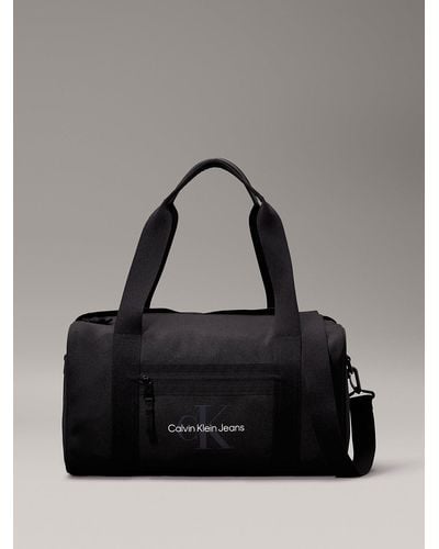 Calvin Klein Sac de voyage avec logo - Noir