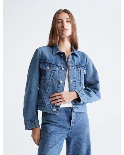 Calvin Klein Jean and denim jackets for Women | Online Sale up to 75% ...