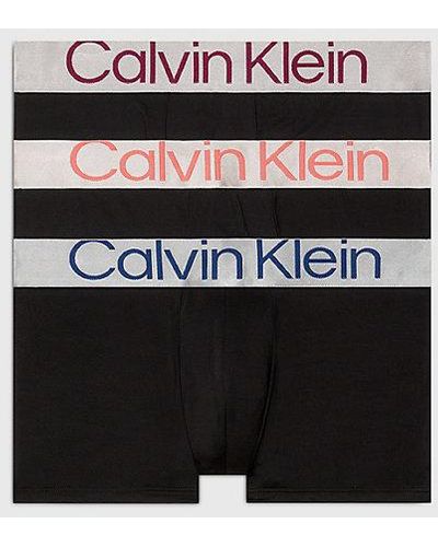 Calvin Klein 3-pack Heupboxers - Steel Micro - Zwart