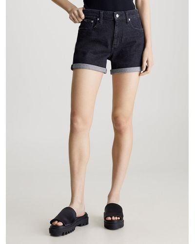 Calvin Klein Short en jean - Bleu