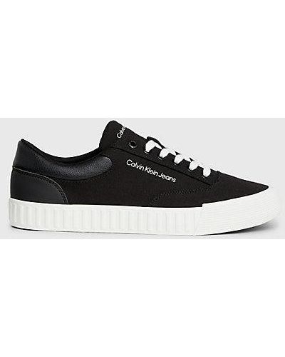 Calvin Klein Canvas Sneakers - Wit