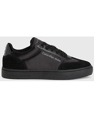 Calvin Klein Zapatillas de ante - Negro