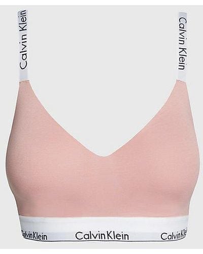 Calvin Klein Bralette Met Volle Cup - Modern Cotton - Roze