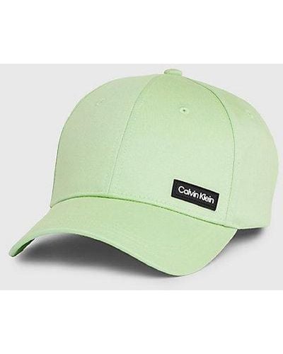 Calvin Klein Twill-Kappe - Grün