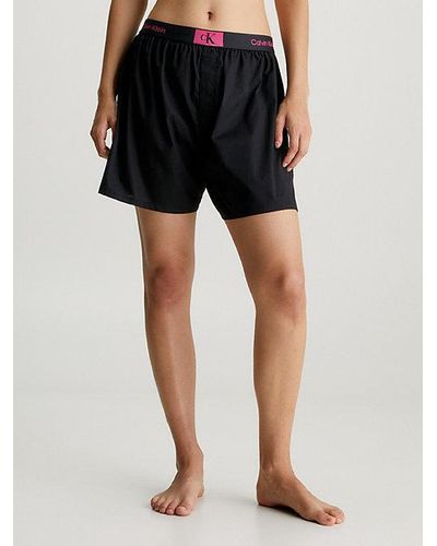 Calvin Klein Pyjamashort - Ck96 - Zwart