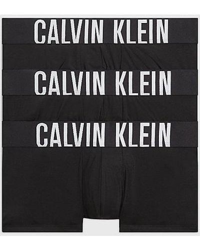 Calvin Klein 3-pack Lage Boxer - Intense Power - Zwart